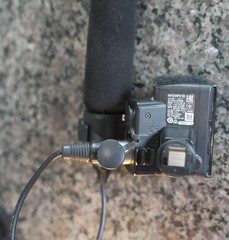 Sony XLR-A2M XLR Audio Adapter + Sony ECM-XM1 Shotgun Microphone
