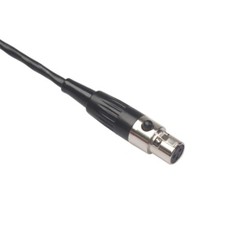 3-Pin Mini XLR Female to 3-Pin XLR Male Lavalier Microphone Cable Mic Cord B96