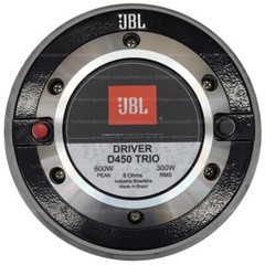 JBL COMBO 2 x D450 TRIO 300W-RMS Drivers and 2 x HL14-50 TRIO BRANCA White Horn