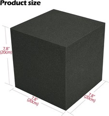12 Pack Bass Traps and 4 Pack Corner Acoustic Cubes