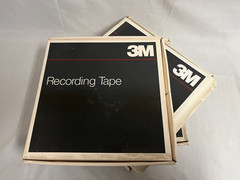 3M 996 Audio Mastering Tape 1/2” X 2500ft ~ LOT OF 4 NEW OPEN BOX