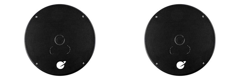 NEW (2) 6.5″ Car Speakers Pair 6-1/2″ six inch 4ohm door Shallow slim mount