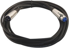 15 Foot XLR 3 Pin Male/Female Microphone Cable