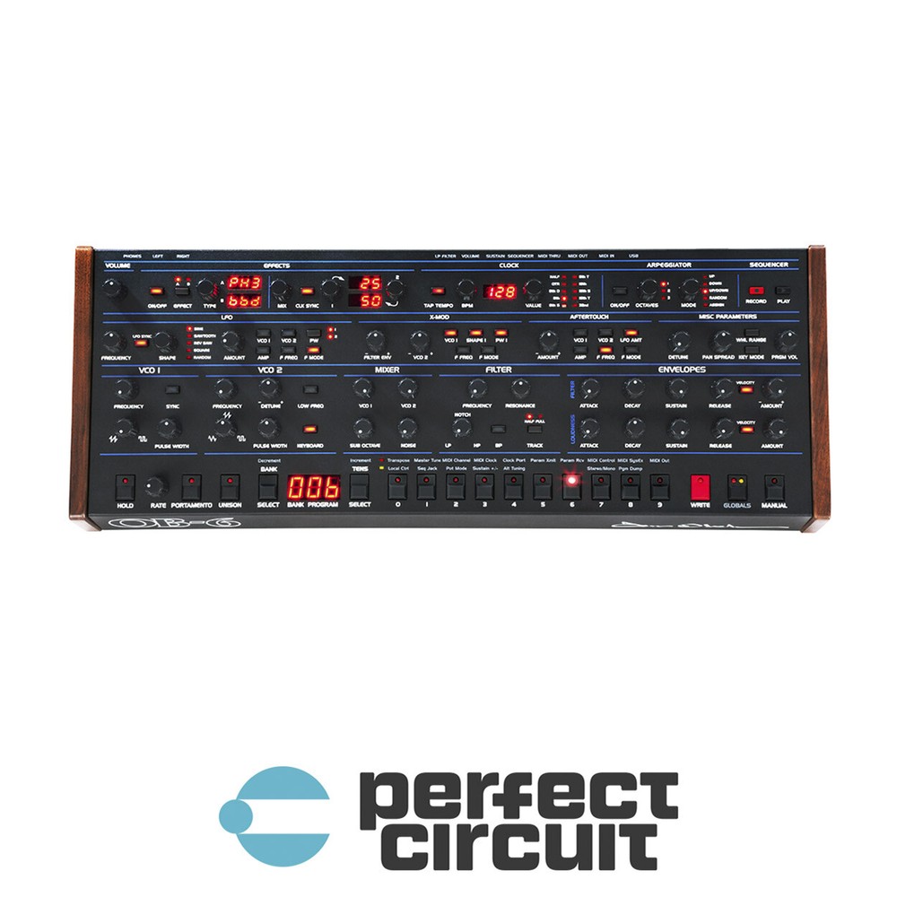 Dave Smith Sequential OB-6 Desktop Module SYNTHESIZER – NEW – PERFECT CIRCUIT