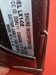 SHURE LX1-CE 182.200 MHz Wireless Beltpack Transmitter for LX4, SC4 CE band only