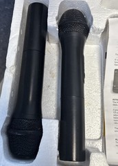 Pyle PDWM2135 Wireless Microphone System with 2 Dynamic Mics for Karaoke, Party