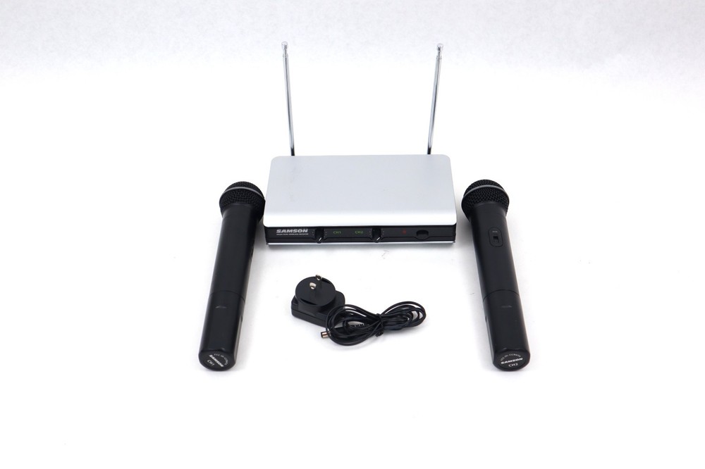 Samson Stage 266 Dual Handheld Wireless System HT6 AS IS