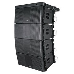 Sound Town ZETHUS-210BX4 Line Array: 4 X Dual 10″ Speaker for Installation Black