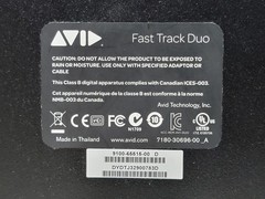 Avid Fast Track Duo Audio Interface Device w/ USB Cable PC Mac Tablet