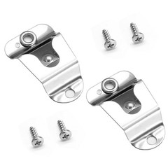 2Pcs Microphone Holders,Sturdy Mic Hanger Clip with Screws for Handheld Micro…