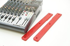 Replacement Side Panels Rails for Behringer Xenyx 1204USB Mixer „Side Cheeks“