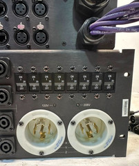 Entertainment Manufacturing Power Distro /Speaker/Patch Panel #7089 (One) THS