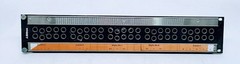 Bittree Audio Patchbay B52T 2×26 2RU with J214W Jacks Normalling Terminating