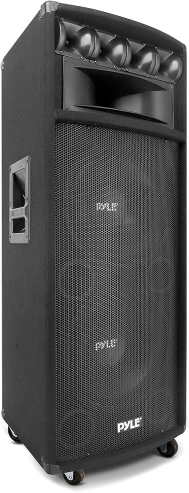 Portable Cabinet PA Speaker System – 1600 Watt Outdoor Stereo Sound Speakers W/