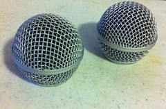 2x Shure SM58 Replacement Grilles RK143G Authentic Shure Part for SM 58 Mics