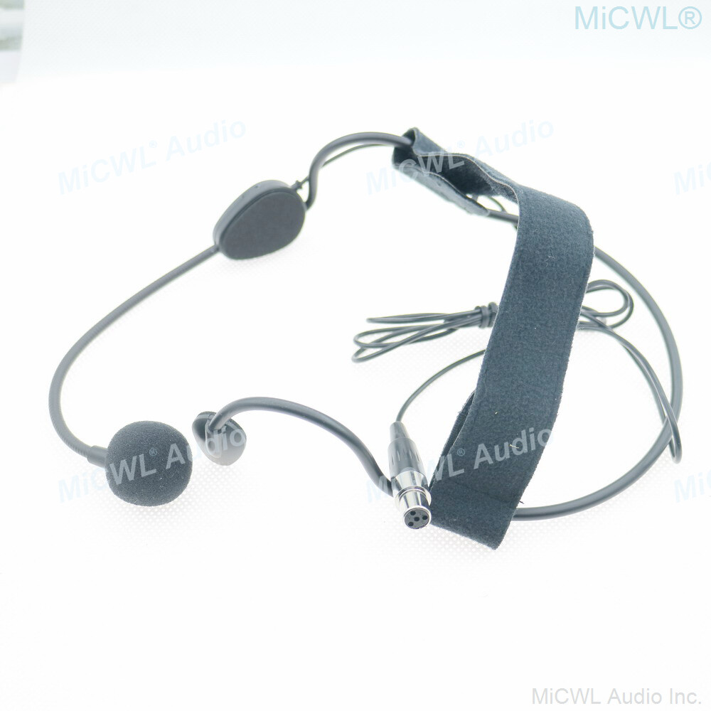 Condenser ME3 Headset Microphone for Shure Wireless Head-wear Mic TA4F mini XLR