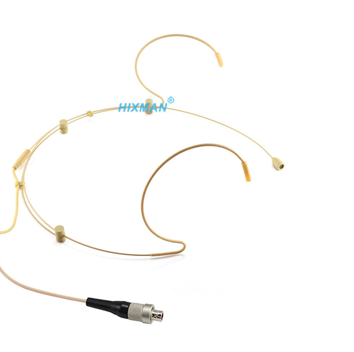 HIXMAN HM3 Headset Mic For Sennheiser Shure Wisycom Zaxcom Transmitter 3Pin Plug