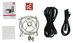 Se Electronics GEMINI II Dual Valve Condenser Recording Microphone+Shock-Mount