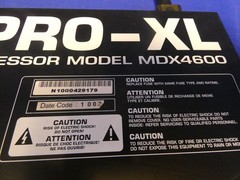 Behringer MDX4600 Multicom Pro-XL Audio Interactive Quad Dynamics Processor