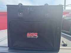 Gator Cases GRB-4U 4U Rack Case Bag Black Padded Zipper Carry Handle