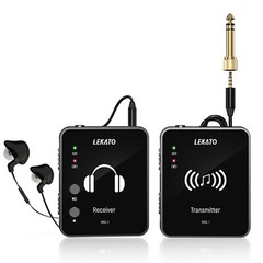 LEKATO Wireless in-Ear Monitor System 2.4G Stereo Wireless IEM System for Live