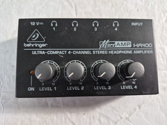 Behringer MicroAMP HA400 Ultra Stereo Headphone Amplifier