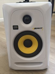 KRK SYSTEMS ROKIT 5 POWERED STUDIO MONITOR SPEAKER W/ Power CABLE TESTED