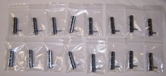 Roland Juno 106 Panel Board Slider Set (16 Slide Pots)