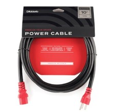 PW-IECB-10 IEC to NEMA Plug Power Cable 10FT USA D’Addario Planet Waves