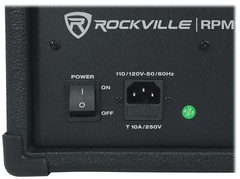 2 Rockville RSG15.24 Dual 15” 3000w 3-Way DJ/Pro PA Speakers+Powered Mixer w/USB