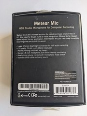NEW Samson Meteor Mic USB Studio Microphone – Chrome – Metal Body – 809164012733