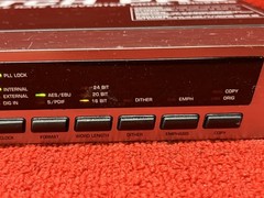 Used Behringer Ultramatch Pro SRC2496 AD/DA Sample Rate Converter Good Condition