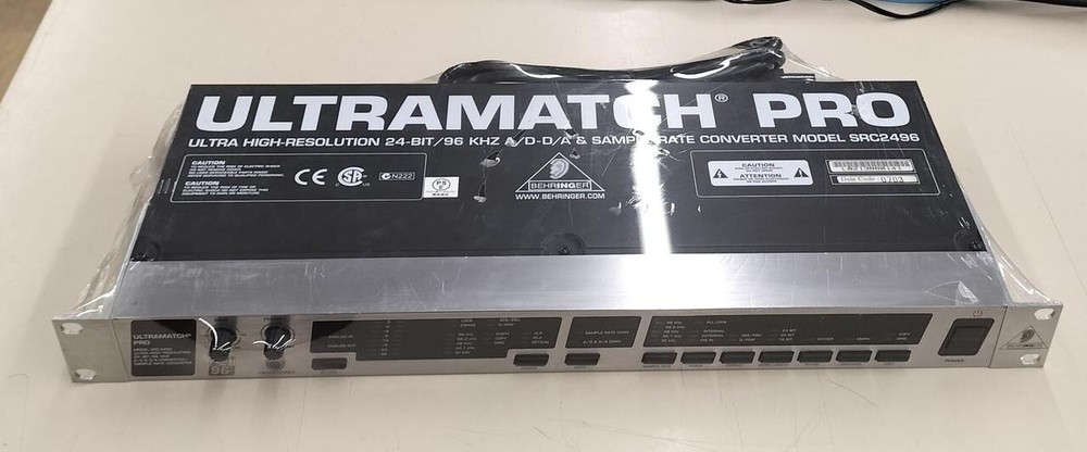 Behringer DCX2496 Ultra-Drive Loudspeaker Management System Japan
