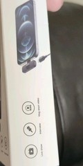 Black Precise Radio Wireless Microphone For iPhone, One Size, Reaches 20 Meters