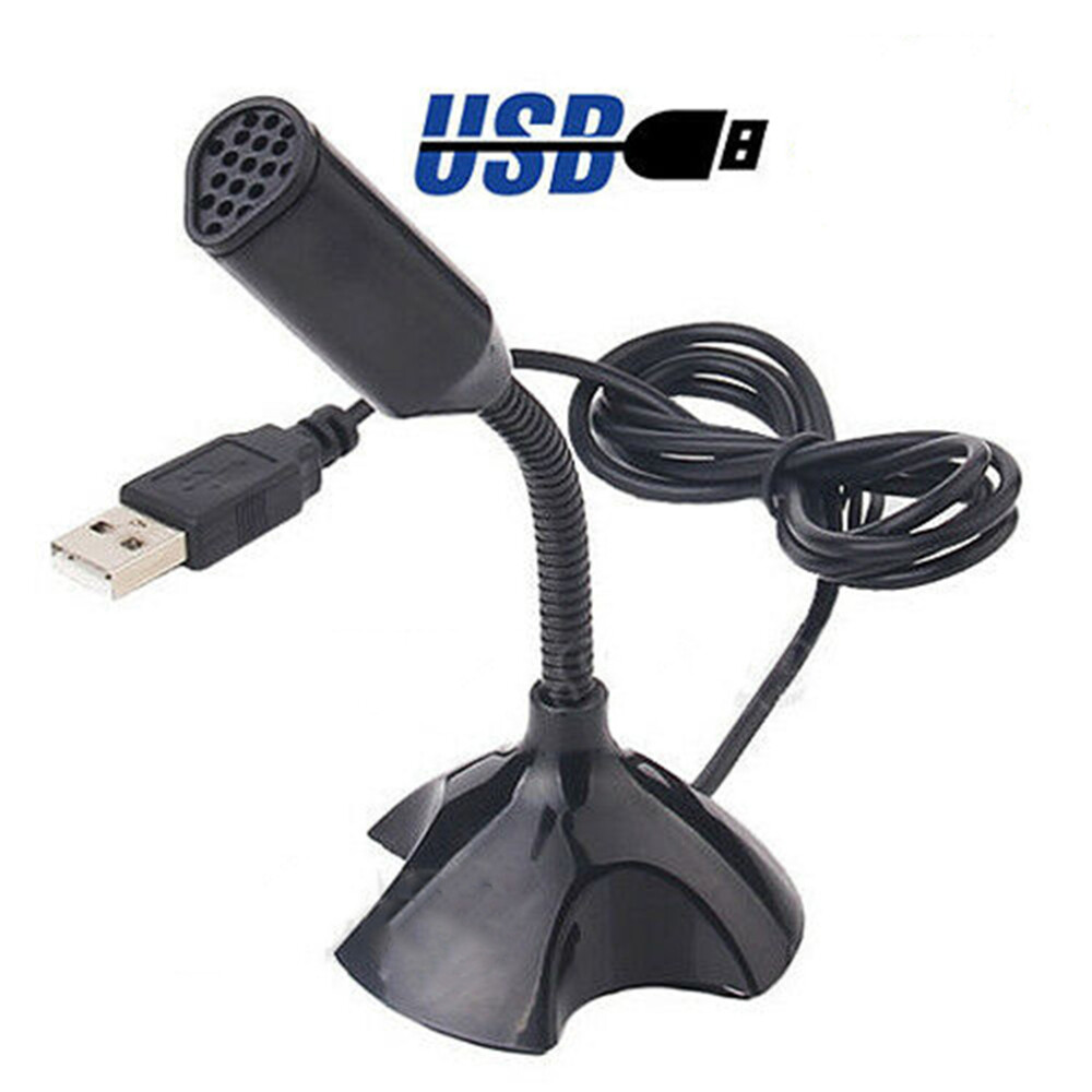 Computer Microphone USB Plug and Play Microphone Free Drive Microphone