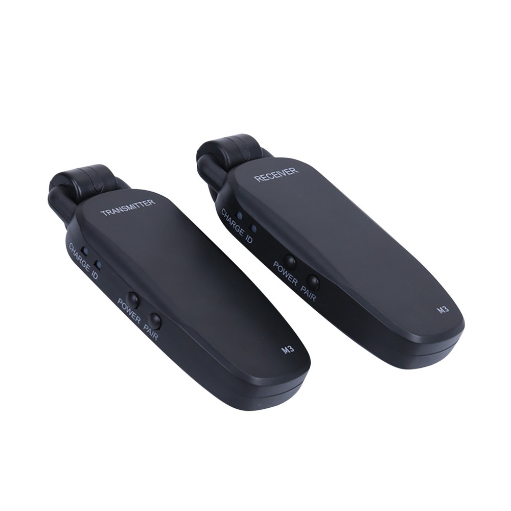 2pcs Portable Electric Guitar Digital Transmitter Guitar Bass Receiver System A