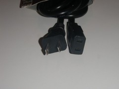 Hosa PWC-178 Ungrounded Power Cable – 8 Foot