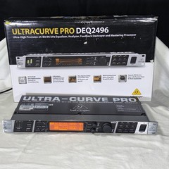 Behringer DEQ2496 Ultracurve Pro Ultra-High Precision 24-Bit Equalizer -…