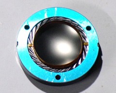JBL 2420/2425 tweeter driver speaker diaphragm 100% Al Flat Wire Coil 16Ω