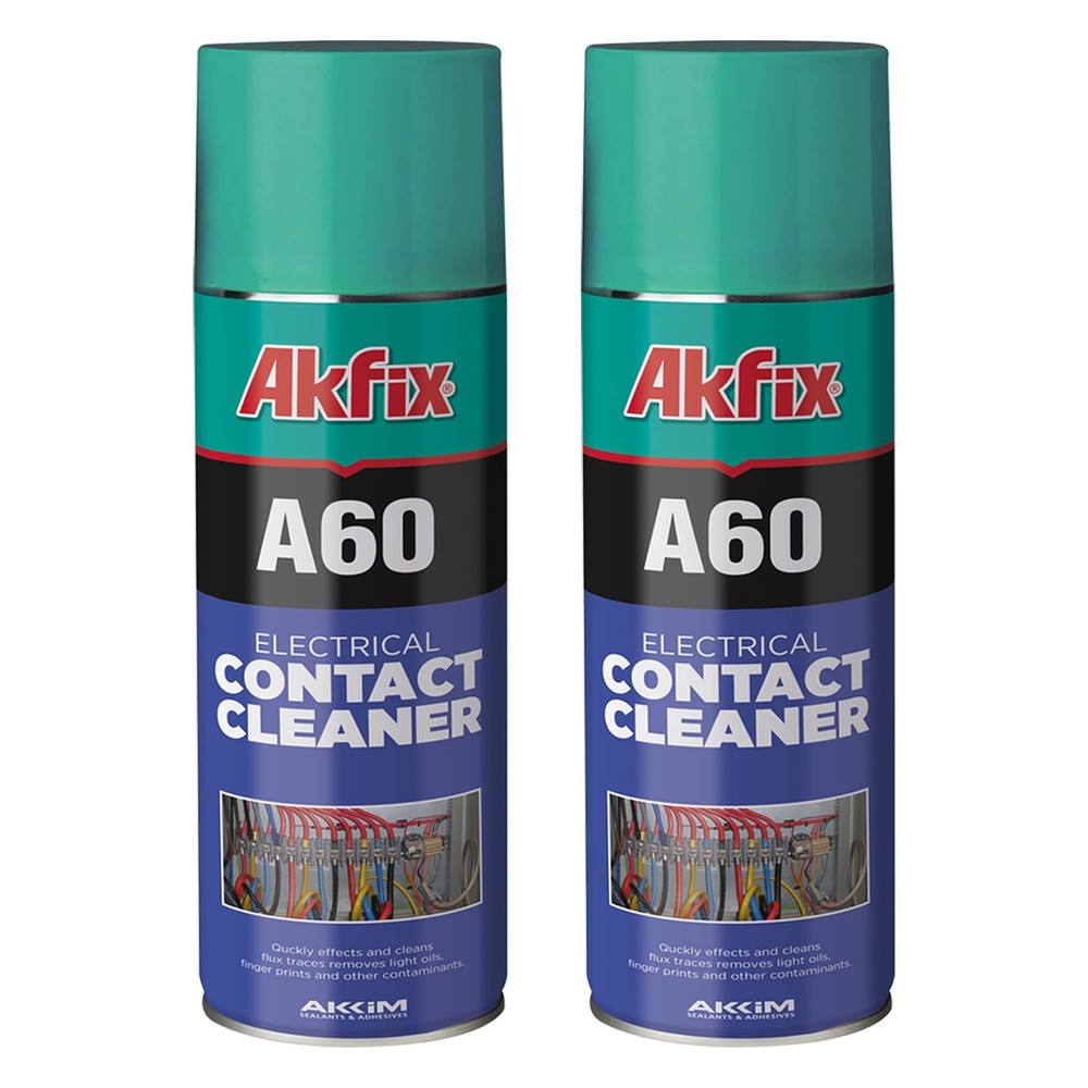 Electrical Contact Cleaner Spray Safe for Circuit Boards, 2Pack 12 oz.