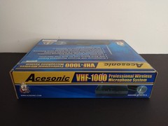 Acesonic VHF-1000 Wireless Professional Microphone System 3uV 120dB 15ppm NEW