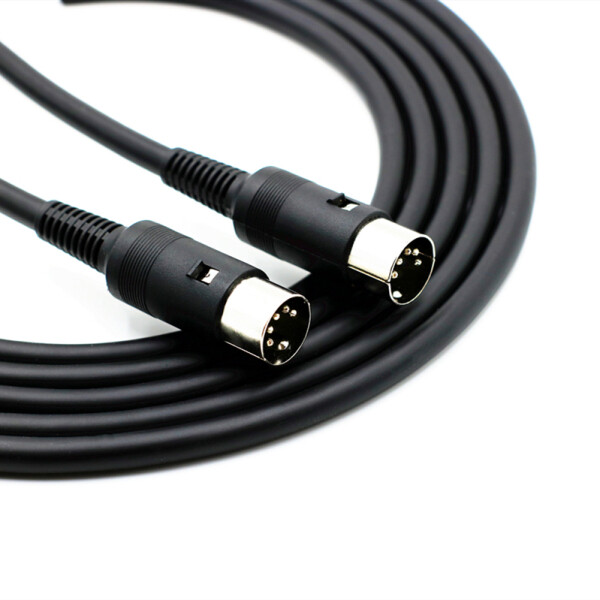 5-Pin DIN to 5-Pin DIN MIDI Cable For Ham Radio