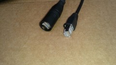 25FT PRO CAT5E Tactical Shielded w/Neutrik Ethercon RJ45 to RJ-45 Booted cable