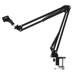 Desk Mic Stand Wide Application Adjustable Table Mic Stand Sturdy Reinforced