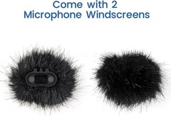 2-Pack Windscreens for Hollyland Lark M1 and Lark C1 Wireless Lavalier Microp…
