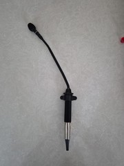 Shure MX410R/N 10″ Gooseneck w/ Surface Mount Preamp & Light Ring- No Cartridge
