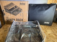 On-Stage SR5 Multipurpose Synth Rack *new with ship wear on case*