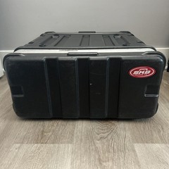 SKB 4U Roto Rack Case 19×16.5″ Deep Road Molded Music Equipment Pro Audio DJ Box