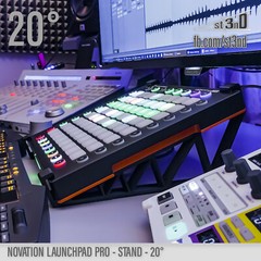 NOVATION LAUNCHPAD PRO STAND – 20 degrees – 3D printed – 100% Buyer satisfaction