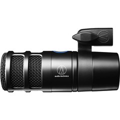 Audio-Technica AT2040USB Hypercardioid Dynamic Podcast USB Microphone, Black